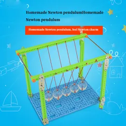 DIY Materiał Newtons Bilans Kołowy Wahadło Porozumienia Physics Sprzęt Naukowy Podstawowy Manual Children Wynalazek
