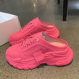 Moda Rahat Sneakers Takozlar Topuklu Slaytlar Kadın Sandalet Konfor Platformu Terlik Kadın Ayakkabı Yaz 210903