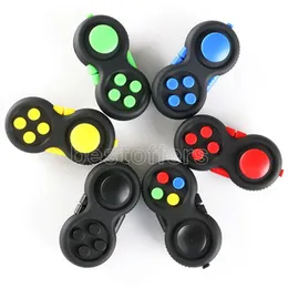 Fidget Pad Controller 큐브 감각 침묵 퍼즐 게임 Fidget 장난감 ADHD 자폐증 성인 어린이를위한 구호 스트레스와 불안 우울증 설정