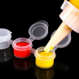 Wholesale Clear Paint Pots 2ML, 3ML; 5ML Sizes Ideal For School Art,  Crafts, And Acrylic Paint Pouring Supplies From Woroto_, $0.19