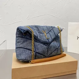 Torby wieczorowe Projektanci Kobiety Pieczenia dżinsowe Fashion Classic dżinsy na ramię Messenger Torby na zakupy luksusowe designerskie torebki torebki