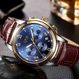 Lige Fashion Watch Men Sport Waterproof Date Analogue Quartz Mens Watches Top Brand Luxury Business Wristwatch Relogio Masculino Q0524