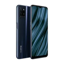 オリジナルのRealme V11 5G携帯電話4GB RAM 128GB ROM MTK 700オクタコアAndroid 6.52 "全画面13mp OTG 5000mahフェイスIDフィンガープリントスマート携帯電話