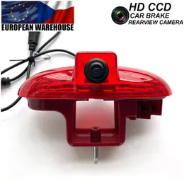 Câmeras de estacionamento de câmeras com vista traseira do carro Luz de freio de câmera reversa para Vauxhall Vivaro 2001-2014 Trafic Primastar