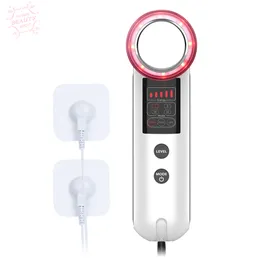 3in1 Ultrasonic Electric LED Light Therapy Equipment Skin Rejuvenation Anti Aging Beauty Device