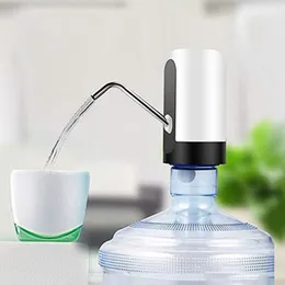 Elektriska dricksvattenflaskor Verktyg USB Laddning Bärbar hushållsautomatisk vattenpumpdispenser Switch 13.5 * 9 * 8cm
