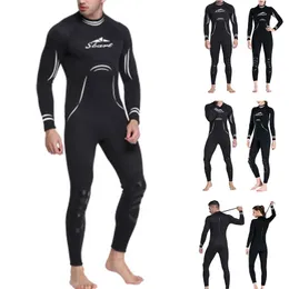 Siłownia Odzież 3mm Wetsuit Z Długim Rękawem Wysypka Pływanie Surfing Snorkeling Diving Suit HV99