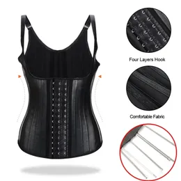 Latex waist trainer women binders shapers modeling strap corset colombian girdles body shapewear faja shaper sash reductive 211029
