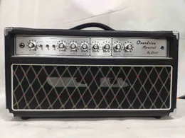 Kundenspezifischer 50-W-Overdrive-Spezialverstärker in Schwarz von Grand Guitar Amp