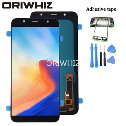 Super Amoled LCD Per Samsung Galaxy A6 Plus 2018 A605 A605fd Display LCD Touch Screen Digitizer Assembly A6 + lcd