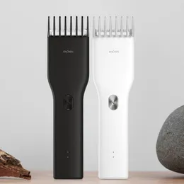 Youpin Enchen Boost USB Elektrischer Haarschneider Zwei-Gang-Keramikschneider Haar Schnelllade-Haarschneider Professionelle Friseurwerkzeuge 220214