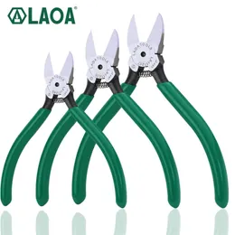 Laoa CR-V Alicate de plástico 4.5 / 5/6 / 7inch Jóias Elétricas Fios Cabo Cutters Corte Side Snips Ferramentas de Mão Ferramenta Eletricista 211110