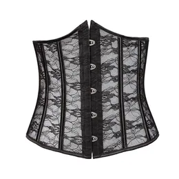 Gürtel Spitze Korsett Top Polyester Frauen Sexy Bustier Taille Training Gothic Abnehmen Strap Up Gürtel