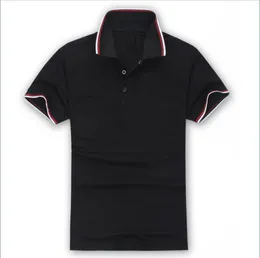 2021 Nova Primavera Luxo T-shirt Designer Polo CAMISETA POLO DE BORDA DE BORDA DE RUA POLO POLO