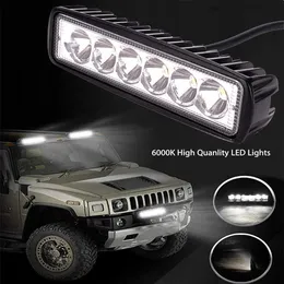 Nuovo 2 pezzi LED luce da lavoro faretto da lavoro 4WD 12V Led per fuoristrada lampada a cupola modificata striscia luminosa Bar SUV auto camion