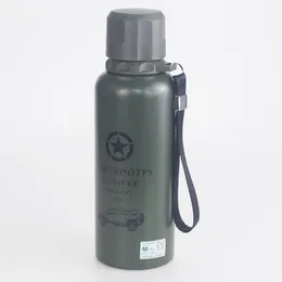 Water Bottle Duble Wall Insulted Stainless Steel 500ml Thermal Bottel For Outdoor Travel