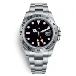 High Cost Watches Effective Sapphire Explorer II 42 MM Luxury Black Watch Men Asia 2813 Movement Mechanical Automatic Wristwatch i4727612
