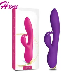 Nxy vibradores feminino coelho vibrador clitóris estimulador clitóris e g-spot stimulator fortes masturbação dispositivo falso pênis massagem vajinal adulto brinquedo sex 0110