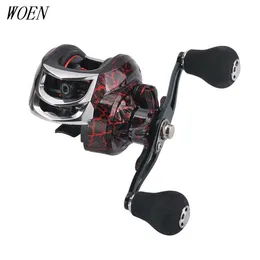 Woen Lake Fishing WN3000 BaitCast Reel 7.2: 1 Speed ​​Ratio Cavallo per la bocca Pesca