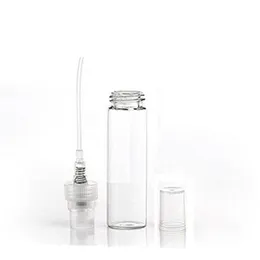 2021 new 3ML 5ML 10ML Clear Glass Spray Bottle Refillable Perfume Bottles Sample Vial Cosmetic Gift Container