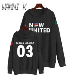 WAMNI Now United Hoodie Sweatshirts Männer Frauen Sabina Hidalgo 03 Pullover Unisex Harajuku Tracksui 210809