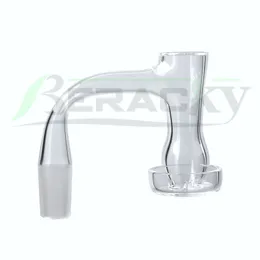 Beracky Full Weld Beveled Edge Smoking Terp Slurper Quartz Banger 20mmod 10mm 14mm 18mm 원활한 손톱 DAB 조작 유리 물 봉포 파이프