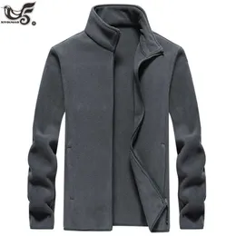 Mäns 6XL 7XL 8XL Military Fleece Jacket Shark Skin Soft Shell Fiske Taktisk Windbreaker Coats Male Streetwear Bomber Jackor x0621