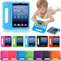 Kinderkinderen hanteren stand Eva Foam Soft Shockproof Heavy Duty Friendly Tablet Silicone Ipad Case voor Apple iPad Mini 2 3 4 5 iPad Air 2 Ipad Pro 9.7 10.5 11 12.9 Samsung LG