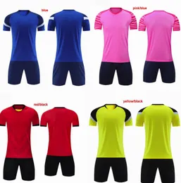 Men's Sports Uniforms jerseys suit wholesale tracksuits High quality middle school students football shirts clothing for sale size S-3XL