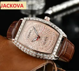 Top Mens classic Designer Iced Out Watches Luxury Men Watch Quartz Wristwatches Montres Hommes Chronograph Relojes Hombre Big Diam257O