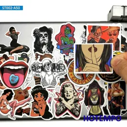 50st Sexy Beauty Pretty Girls Seduction Mix Mönster Decal Stickers Pack för DIY Telefon Laptop Bagage Guitar Skateboard Sticker CA253M