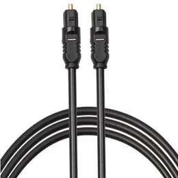 Audio Cables Прочный OD2.2 Закрытый цифровой аудио Оптический Оптический Волоконный Кабель Toslink SPDIF Шуты для DVD VCR CD Player Hi-Fi Динамик