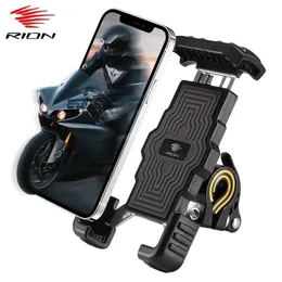 RION Bicycle Phone Mount Motorcycle Bike Phone Holder MTB Handlebar Safe Anti-Slip Cycling Bracket For Huawei Etc. 220118