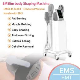 Newest Technology EMSlim for firming the abdomen high intensity EMT slimming Large Applicator Fat Removal Body toning Machine