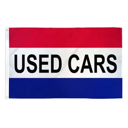 Begagnade bilar sjunker bilhandlare bannerannonsering Pennant Automotive Sign 3x5 ft utomhus snabb gratis frakt