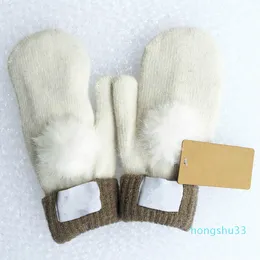 Варежки женские зимние варежки кnapted перчатки толстые теплые милые перчатки меховые шерстяные перчатки 8 цветов для выбора сделайте вручную высокое качество