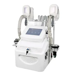 Kraftfull 5 i 1 Cryo Lipolaser Freess Weight Minska 40K Cavitation Vacuum RF Body Slimming Machine Radio Frekvens s skönhetsmaskin