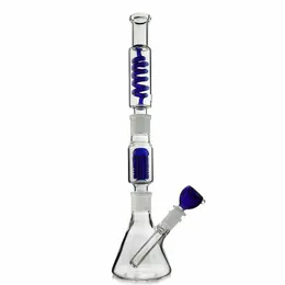 18 mm giunto femminile con ciotola e 2 clip antiametti di acqua congelabili costruiscono un broncio di bombe in vetro bong 6 bracci albero a bracciole olio tampone a tappezzeria bobina diffusa downstem