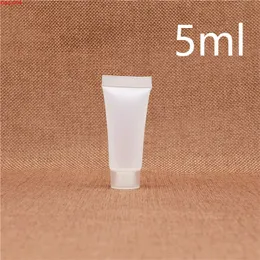 Kleine 5 ml Lotionflasche aus mattiertem Kunststoff, nachfüllbar, Behälter für Kosmetik, Shampoo, Reinigungscreme, Reiseset, Hotelbedarf, beste Qualität