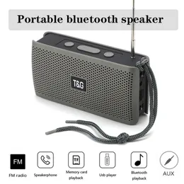 TG282 Outdoor Bluetooth Speaker Portable Speakers Powerful Wireless Waterproof Bass HIFI TF FM Radio Computer Soundbox