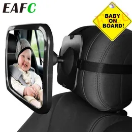 Inne akcesoria wewnętrzne Regulowane szerokie lusterka samochodu wstecznego Auto Spiegel Baby Child Siet Safety Monitor HEADREST Stylizacja samochodowa