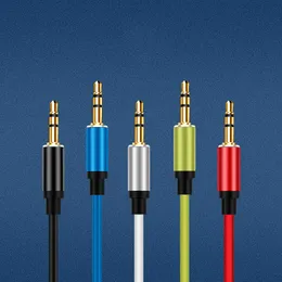 Neue 3FT/1M Aux Kabel Lautsprecher Draht 3,5mm Audio Kabel Für Auto Kopfhörer Adapter Fabrik Großhandel