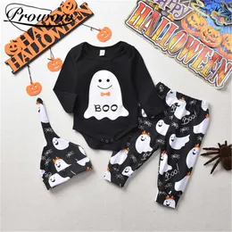 Prowow bror och syster matchande kläder för barn nyfödda kläder Halloween baby boys kostym långärmad barnkläder G1023