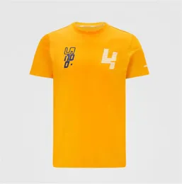 T-shirt da uomo T-shirt F1 tuta da corsa appassionati di auto d'epoca Formula Uno da corsa personalizzata T-shirt sportiva a maniche corte girocollo Tee tuta da corsa tuta da auto della squadra 3M411