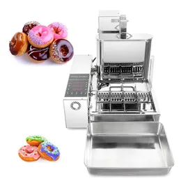 Kolice handlowe przetwórstwo spożywcze Mini 4 rzędy Donuts Makered Machine / Ball Pączek / Smażenie Pączek