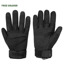 FREE SOLDIER escursionismo all'aperto campeggio ciclismo sport guanti da uomo allenamento tattico guanti resistenti all'usura guanti maschili a dito pieno H1022