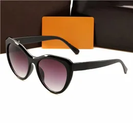 Fashion Lou top cool occhiali da sole L donna cat eye occhiali da sole ovale designer V occhiali da sole per donna protezione UV vetro resina acatato con scatola originale
