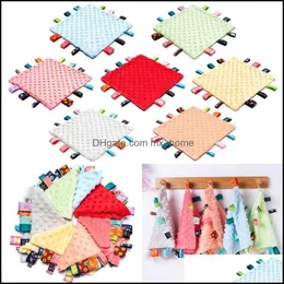 Bibs & Burp Cloths Baby Feeding Baby, Kids Maternity Appease Towel Soft Soother Teether Infants Comfort Slee Nursing Cuddling Square Sensory