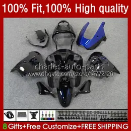 OEM Body Kit für KAWASAKI NINJA ZX9 Black Flames 9 R ZX 9R 900 CC 2000 2001 2002 2003 Karosserie 25Nr. 62 ZX900 900CC ZX-9R 98-03 ZX-900 ZX9R 00 01 02 03 Spritzgussverkleidung