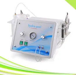 Mais novo 4 em 1 Aqua Peel Facial Remoção Cravo Hydrodermabrasão Ultrasonic Scrubber Jet Casca de Oxigênio Máquina Facial